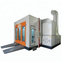 Four de cuisson pour voiture avec ventilateurs d'air 4kw et 7.5kw Cabine de peinture