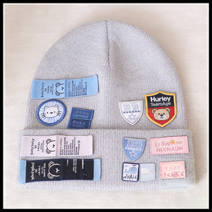 Öko-Tex Standard, Individuell Bedruckte Gewebte Etiketten für Kleidung, Vintage-Bekleidung, Hals-Webetiketten, Etiketten für Kleidung - Product Image 5