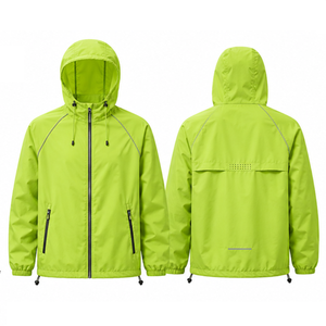 Custom <strong>Packable</strong> Windbreaker <strong>Jacket</strong> Lightweight Waterproof Foldable Hooded Promotional Outdoor <strong>Jacket</strong> for Men and Women - Product Image 2