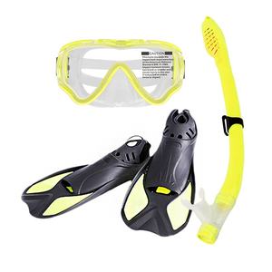 Sirip menyelam, masker, tabung pernapasan, masker Snorkeling kering, tiga harta karun, Set sirip tabung pernapasan, peralatan selam - Product Image 6