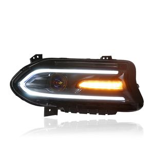 Para Dodge JCUV Charger 2015-2019, accesorios para coche, faro delantero automático modificado, conjunto de faro LED - Product Image 3
