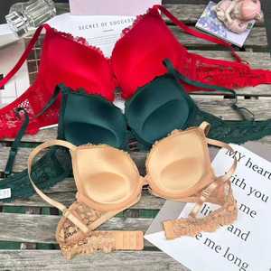 Set di <span class=keywords><strong>reggiseno</strong></span> da donna 2021 <span class=keywords><strong>in</strong></span> Stock Sexy set di <span class=keywords><strong>reggiseno</strong></span> e mutandine sottili e morbidi <span class=keywords><strong>in</strong></span> pizzo senza cuciture - Product Image 4