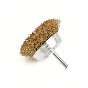 TTAKE Cup <b>Wire</b> <b>Brush</b> 6 Mm Shank Steel Abrasive <b>Brush</b> For Metal Cleaning - Product Image 2
