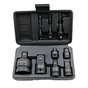 Set Adaptor Konverter Soket Impact FEIDA OEM 1/4" 3/8" 1/2" 3/4" dengan Kemasan Kotak Keras dari Baja Chrome Vanadium - Product Image 4
