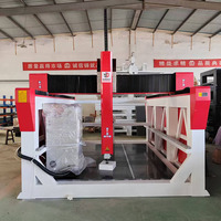 Modèle de sculpture CNC en mousse de bois EPS Machine à découper 5 axes CNC Routeur plus robot et facile à utiliser pour l'impression 3D