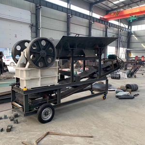 Trituradora de Mandíbulas Móvil para la Producción de Equipos de Trituración de Minerales y Materiales de Construcción - Product Image 3