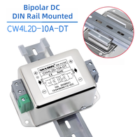 Filtre EMI bipolaire CC SNXRON 3A-30A, borne standard européenne, montage sur rail DIN, contacts en cuivre épaissis, double étage pour
