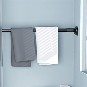 La <span class=keywords><strong>tringle</strong></span> à <span class=keywords><strong>rideau</strong></span> de <span class=keywords><strong>douche</strong></span> extensible en acier inoxydable ne rouille jamais pôle de tension antidérapant aucune perceuse requise - Product Image 4