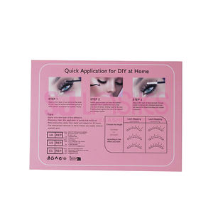 DIYラッシュエクステンションキットボリュームラッシュクラスター40D + 50D Dカール個別ラッシュ - Product Image 3