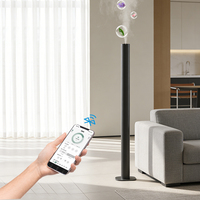 Diffuseur d'huiles essentielles électrique en aluminium, nouveau design, grand nébuliseur d'arômes pour hôtels, à poser au sol