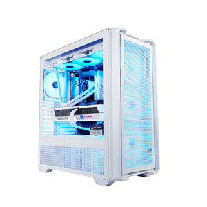 Boîtier PC Gamer <span class=keywords><strong>COUGAR</strong></span> MX600 RGB, Châssis d'ordinateur ATX Mid-Tower avec Façade en Maille à Flux d'Air Élevé et Verre Trempé - Product Image 2
