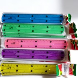 Juego de reglas flexibles de 20cm, regla de plástico, juego de reglas irrompibles, regla suave y flexible, juego de reglas transparentes, regalo promocional, regla suave - Product Image 6