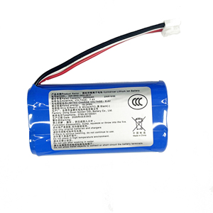 Pack de batteries cylindriques au lithium rechargeables CEL 18650 2S1P 7.4V 2600mAh LiCoO2 Lithium-ion 500 cycles 15C - Product Image 4