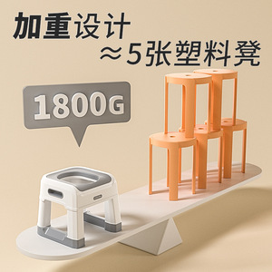 Closestool Squat Toilet Chair With Cup Holder For Adults Floor Mounted PP Material Anti Slip Foot <b>Pads</b> - Product Image 2