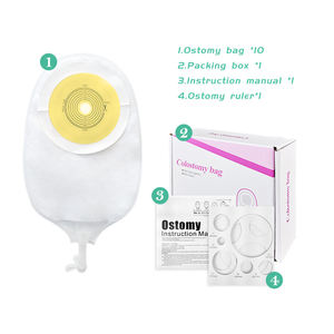 Bolsas urinárias, materiais de fábrica, bolsa <span class=keywords><strong>colostomy</strong></span> dreno, <span class=keywords><strong>urostomy</strong></span> stoma, 45mm - Product Image 5