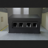 Déshumidificateur Commercial à Plafond 480L/Jour, Système de Séchage d'Air par Conduit, Nouveau Modèle 20KG/h 600-1000m³ pour Laboratoire et Hôpital