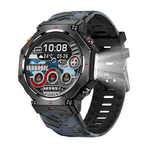 Reloj Inteligente KC91 con Llamadas BT, Pantalla Redonda de 1.39 Pulgadas, Rastreador GPS, Chat con IA, Linterna, Reloj <span class=keywords><strong>Digital</strong></span> Deportivo para Exteriores con Brújula - Product Image 5