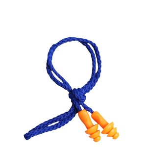 Chất lượng tái sử dụng nút tai 29db corded Silicone Tai cắm cho công trình xây dựng nút tai xe máy phạm vi bảo vệ thính giác - Product Image 5