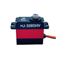 Moteur servo numérique haute tension MJ-5085HV 8,4 V 15,1 kg-cm, engrenage en acier inoxydable sans noyau pour avions, hélicoptères et voitures RC