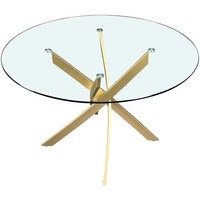 Tables basses modernes pour salon table centrale en verre design table à manger ronde pour salle à manger