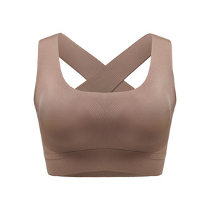 Soutien-gorge push-up sans fil ODM/OEM, haut doux avec bonnets amovibles, sans couture et sans bretelles ajustables, soutien-gorge sans armatures, soutien-gorge de yoga - Product Image 2