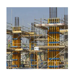 Columna de hormigón redonda de buena calidad y encofrado de pared para proyectos industriales