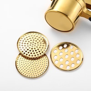 Hot Selling Kitchen Accessories Metal Manual Fruit Juice <strong>Press</strong> Gold Color Stainless Steel <strong>Potato</strong> Ricer for Mashed <strong>Potatoes</strong> - Product Image 5