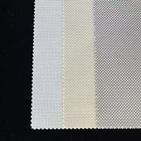 Tissu pare-soleil à rayures fines 5% Open Factor, matériau durable pour stores enrouleurs et décoration de fenêtres
