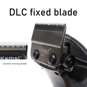 Tondeuses à cheveux professionnelles Kemei KM-<span class=keywords><strong>1767</strong></span>, lame DLC, tondeuse à cheveux électrique, moteur magnétique 9000 tr/min, machine à couper les cheveux pour hommes - Product Image 3