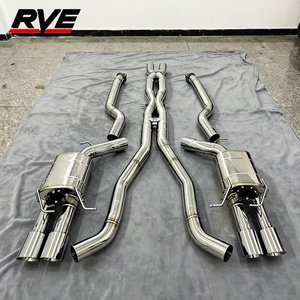 RVE Schnellversand Edelstahl Catback Auspuffanlage für BMW <span class=keywords><strong>M5</strong></span> E60 E61/M6 E63 E64 <span class=keywords><strong>S85</strong></span> 5.0L 2005-2011 Valvetronic Auspuff - Product Image 6