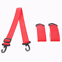 Sangle d'épaule robuste avec longueur réglable pour le transport de skis et de bâtons