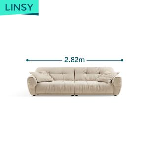 Canapé confortable Linsy, canapé d'angle paresseux, blanc, style moderne <span class=keywords><strong>ultra</strong></span>-tendance, canapé en tissu pour salon, BS178-A - Product Image 6