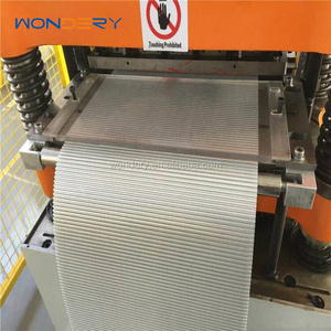 Máquina de Fabricación de Aletas de Intercambiador de Calor de Aluminio con Aletas Desplazadas y Perforadas WONDERY - Product Image 4
