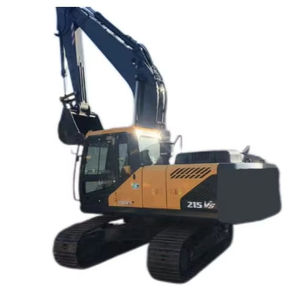 Excavadora sobre orugas usada original Hyundai 215VS, excavadora resistente de 21 toneladas, maquinaria de construcción Hyundai 215VS - Product Image 1