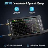 Analyseur de réseau NanoVNA-F V3 2023, version améliorée, 1 MHz-6 GHz, écran 4,3 pouces, antenne HF VHF UHF VNA, 801 points de balayage