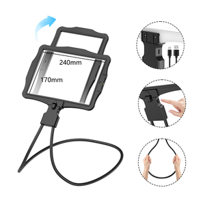 HD lupa 0,3mm antideslumbrante 50LED soporte portátil para el cuidado de los ojos - Product Image 1
