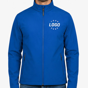 Wholesale Custom Logo 100%Polyester <b>Men</b> Softshell <b>Jacket</b> <b>Canvas</b> Stand Collar Waterproof Outdoor Use Winter Wear Softshell <b>Jacket</b> - Product Image 1