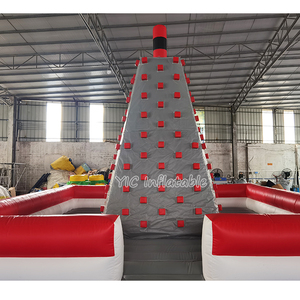 Mur d'escalade gonflable commercial pour événements sportifs d'aventure, personnalisable OEM - Product Image 5