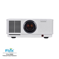 Proyector DLP FLYIN 4K, 12,000 Lúmenes de Brillo Láser, Enfoque Motorizado, Ideal para Grandes Espacios, Compatible con Cine 3D, 2 Años de Garantía, para Negocios