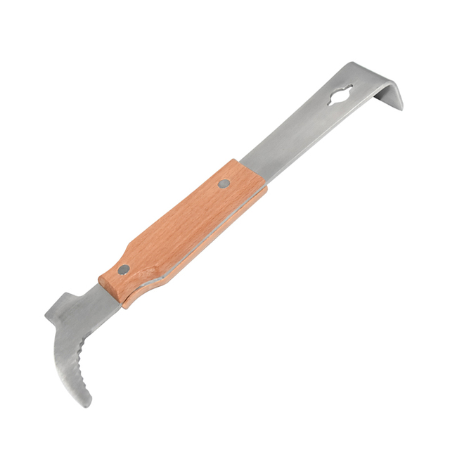 GREENVIVE Stainless Steel Beehive Tool with Wooden Handle New Condition 5 Year Warranty Model HT10
