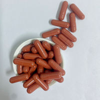 Capsules végétariennes certifiées halal, vides, transparentes, complément alimentaire, taille 0 00, capsules végétales dures HPMC JPcaps, solubles dans l'estomac