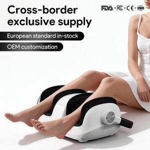 Foot Massager Electric With Heating <b>Vibration</b> Airbag Kneading For Leg And Foot Massage Rechargeable USB Lithium Battery - Product Image 3
