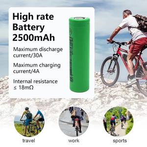 Bateria de Lítio Recarregável Cilíndrica Eve 18650 2500mAh 3.6V 25P Usada para Armazenamento de Energia <span class=keywords><strong>Solar</strong></span> e Eletrônicos de Consumo - Product Image 2