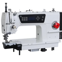 Machine à coudre à point droit à entraînement direct à aiguille simple QK-5490 pour le plissage