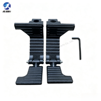 Pédale pliable pour mini-excavatrices, installation sans perçage, compatible avec Kubota/Yanmar/XCMG/Lovol/Shantui/Grues