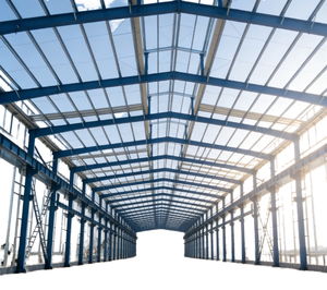 Lámina Corrugada, Protección Superior para Instalaciones, Edificio Industrial Prefabricado Galvanizado, Diseño de Espacio Optimizado - Product Image 1