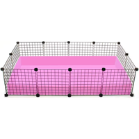 Cage de voyage portable robuste pour cochon d'inde du fabricant C & C pour animaux de compagnie