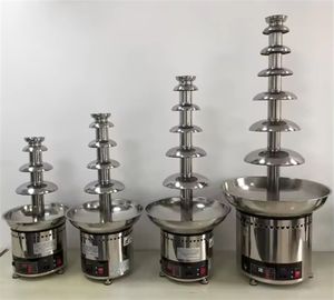 Distributeur de chocolat en cascade, machine à fontaine commerciale entièrement automatique, <span class=keywords><strong>fondue</strong></span> de mariage, 300W 220V/110V - Product Image 2