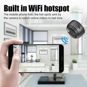 Mini A9 wifi an ninh máy ảnh USB Mạng CMOS cho nhà giám sát trẻ sơ sinh vật nuôi ghi video thông minh không dây video tính năng - Product Image 2