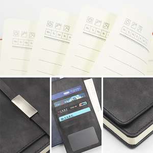 Customised Logo Business Stationery Notebook Planner Luxury Pu Leather Notebook and Pen Gift Set - Product Image 3